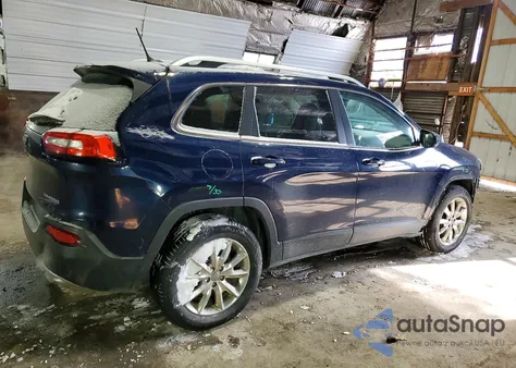 2014 Jeep Cherokee Limited z USA, uszkodzony, nr VIN 1C4PJMDS2EW277252